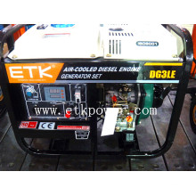 2014 New White Portable Diesel Generator (Painel digital)